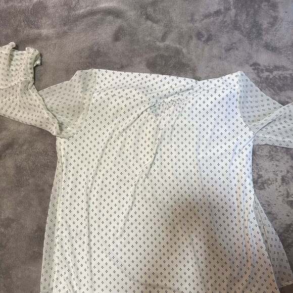 Charter Club Petite Printed Pintuck Top for Macy's - Picture 8 of 8